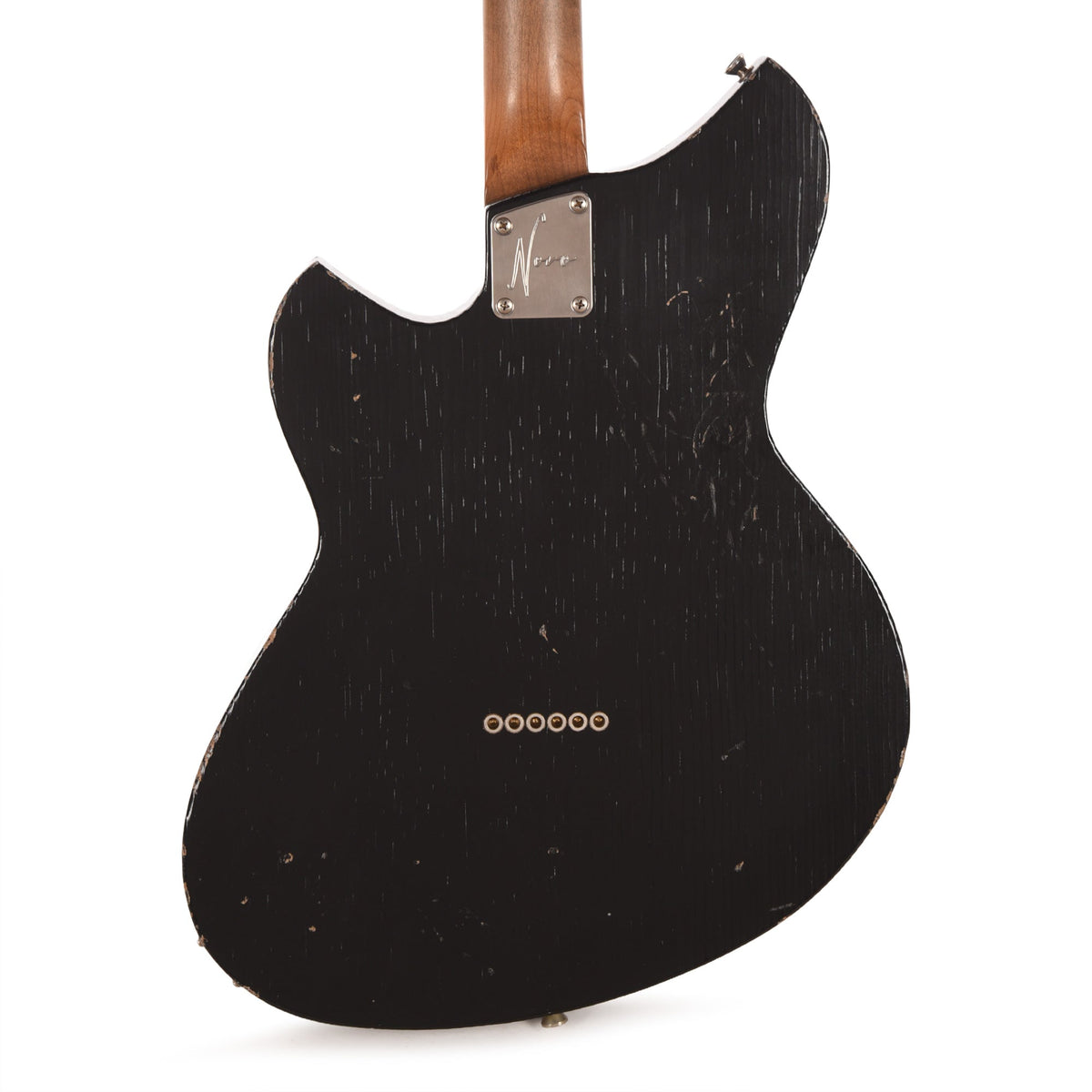 Novo Serus T Nucleus Bull Black Light Distress w/ Fralin High Output Tele & Fralin P-45 Pickups - View 3 | MusicMarket