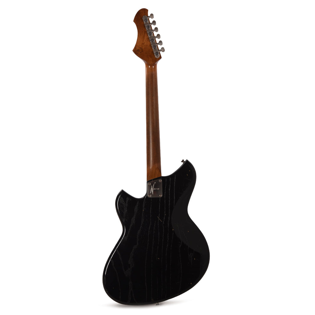 Novo Miris J Bull Black Light Distress w/Fralin P-90 Pickups - View 5 | MusicMarket