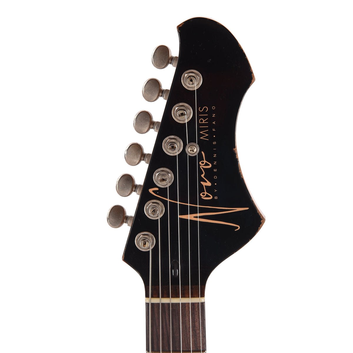 Novo Miris J Bull Black Light Distress w/Fralin P-90 Pickups - View 6 | MusicMarket