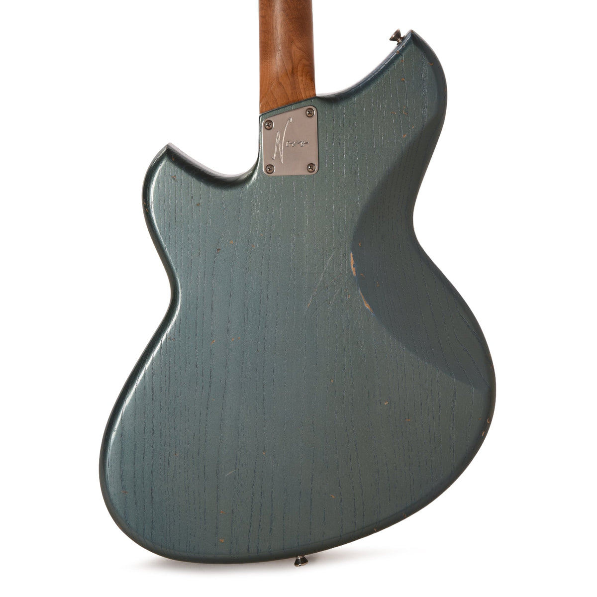 Novo Miris J Custom Aged Pelham Blue Light Distress w/Lollar Gold Foils - View 3 | MusicMarket