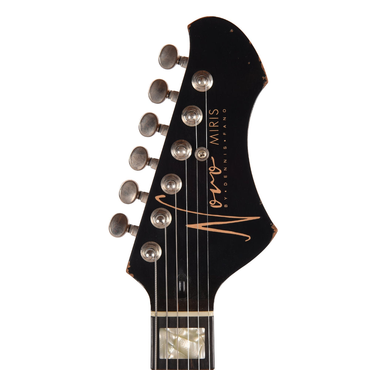 Novo Miris J Custom Aged Pelham Blue Light Distress w/Lollar Gold Foils - View 5 | MusicMarket