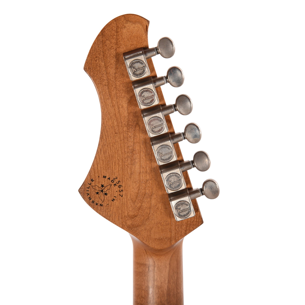 Novo Miris J Custom Aged Pelham Blue Light Distress w/Lollar Gold Foils - View 6 | MusicMarket