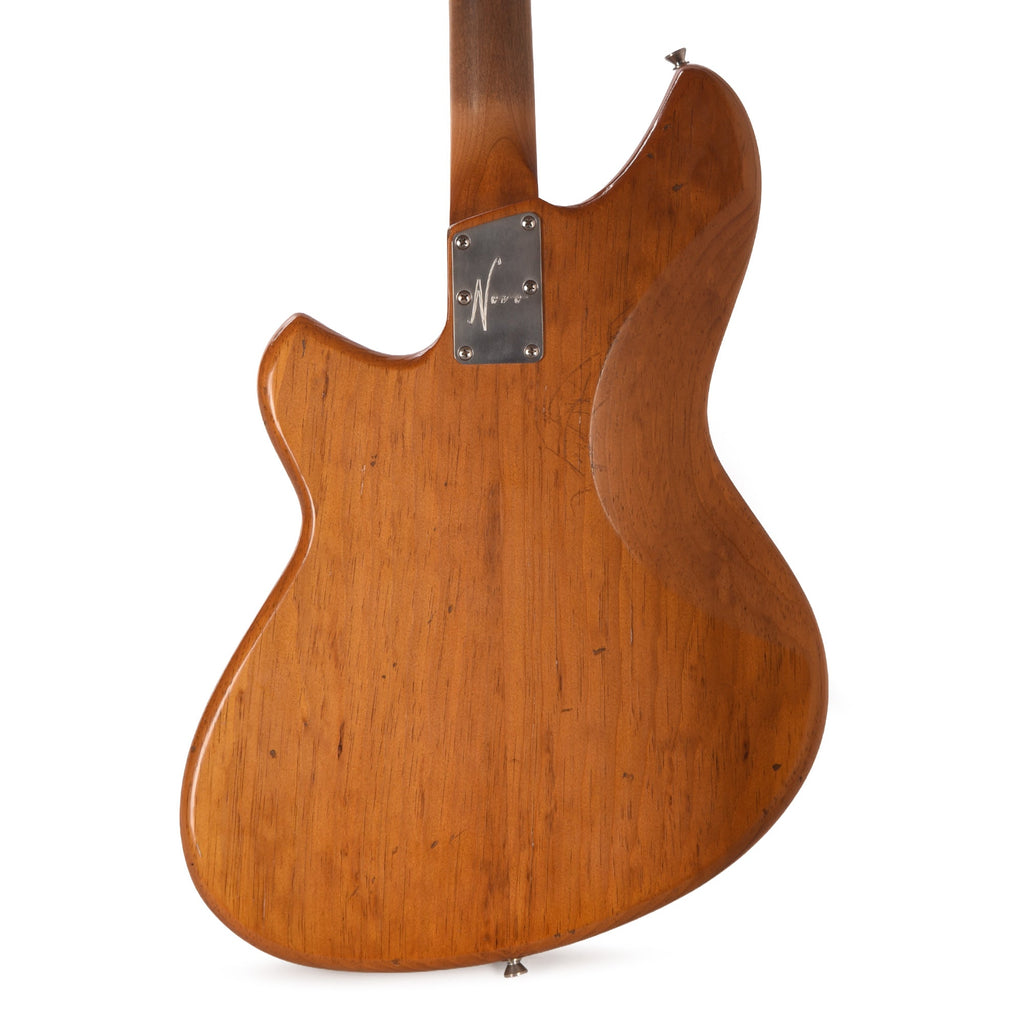 Novo Custom Ivorus Bass Amber Light Distress Amber w/Lollar Jazzmaster Bass - View 3 | MusicMarket