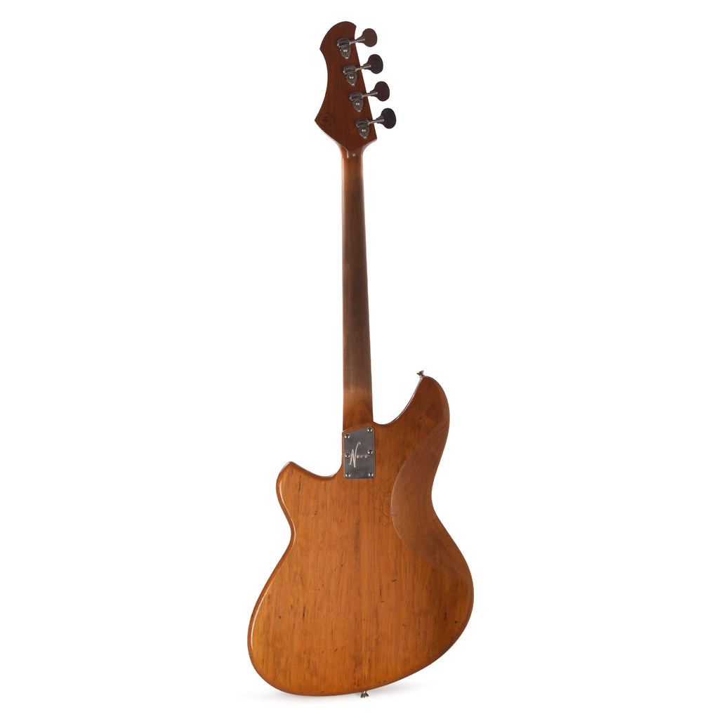 Novo Custom Ivorus Bass Amber Light Distress Amber w/Lollar Jazzmaster Bass - View 5 | MusicMarket