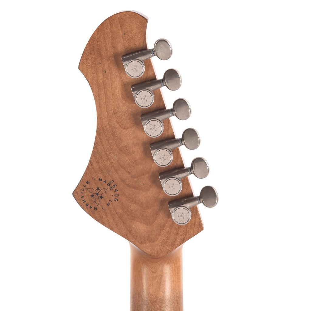 Novo Custom Serus J Medium Distress Pelham Burst w/Fralin P90 Pickups - View 7 | MusicMarket