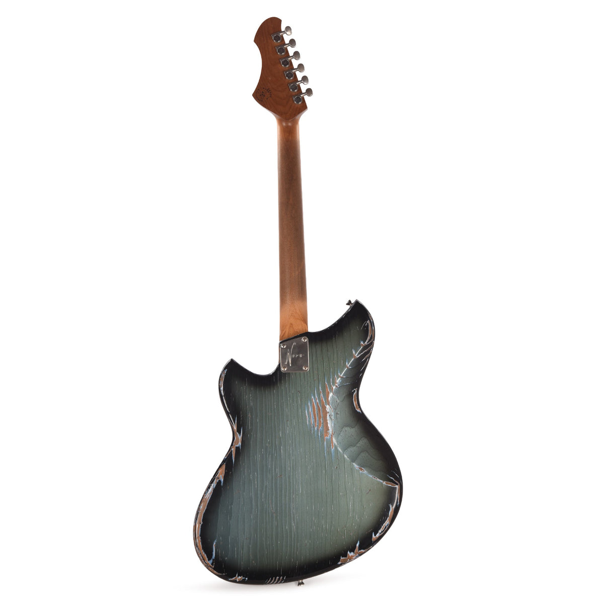 Novo Custom Serus J Medium Distress Pelham Burst w/Fralin P90 Pickups - View 5 | MusicMarket