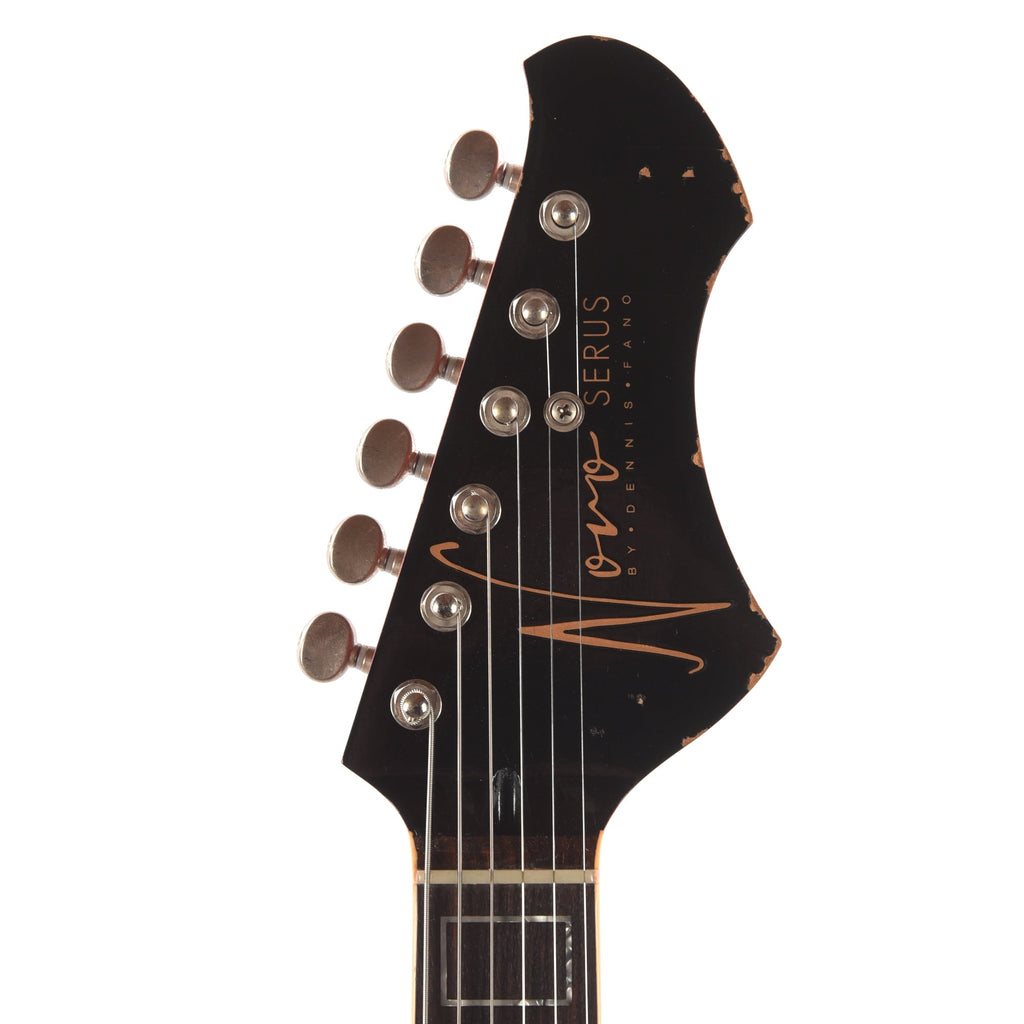 Novo Dealer Limited Chambered Serus P2 Faded Tea Burst w/Faded Cherry Back Light Distress - View 6 | MusicMarket