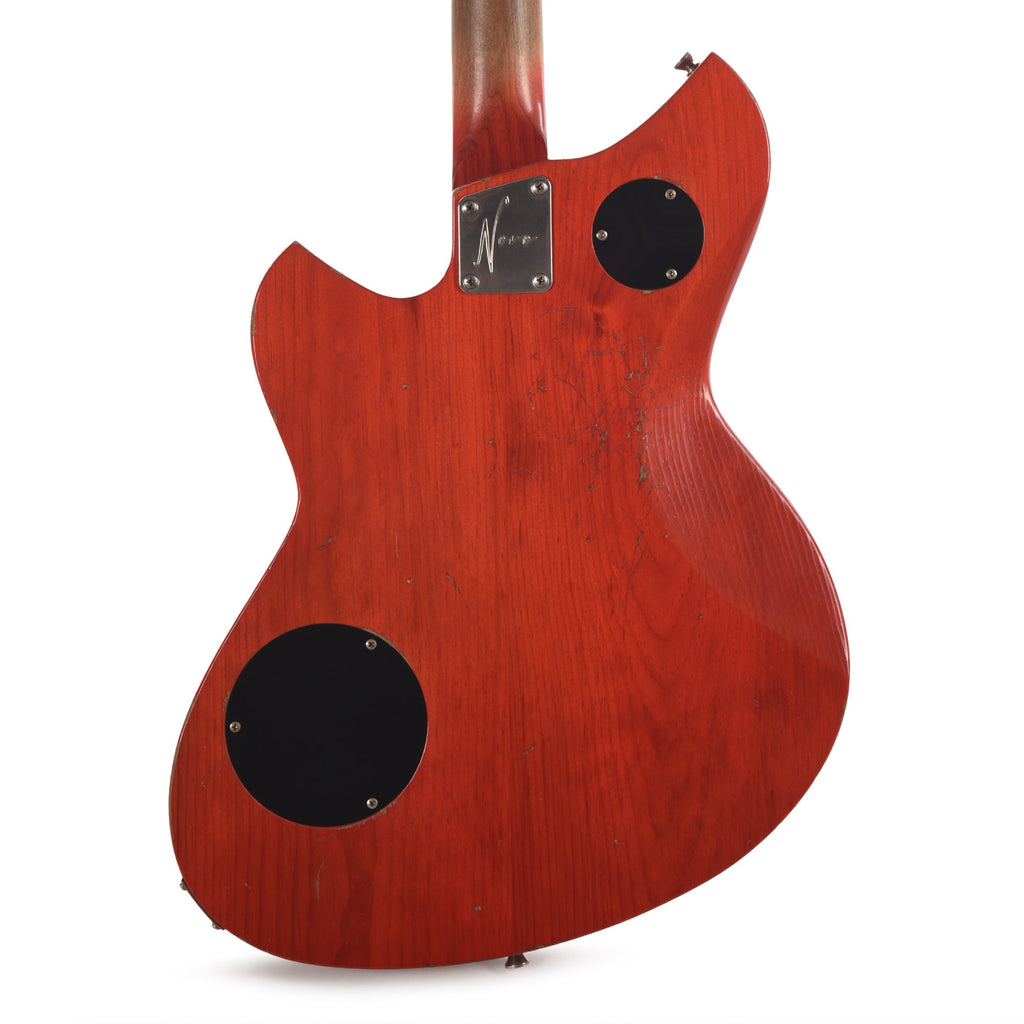 Novo Dealer Limited Serus Chambered H2 Faded Tea Burst Light Distress w/Lollar Low-Wind Imperials - View 3 | MusicMarket