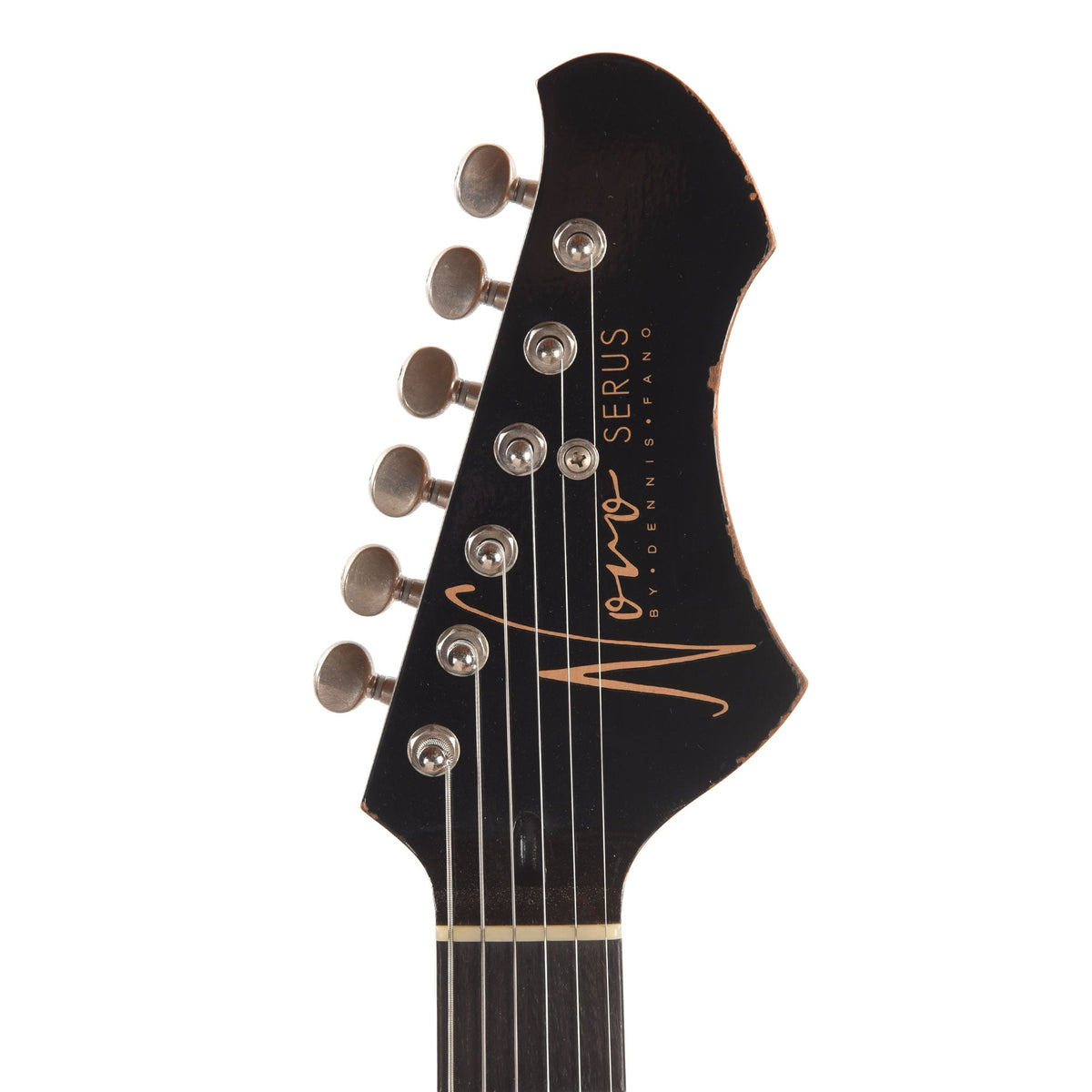 Novo Dealer Limited Serus T Bull Black Light Distress w/Fralin High Output Tele Pickups - View 6 | MusicMarket