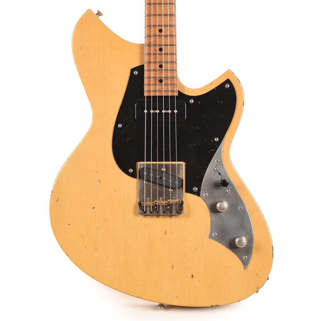 Novo Dealer Limited Serus T Butterscotch Blonde Light Distress w/Fralin High Output Tele Pickups - View 2 | MusicMarket