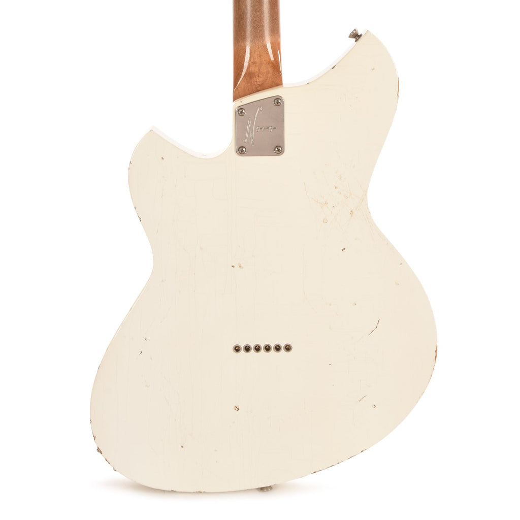 Novo Dealer Limited Serus T Olympic White Light Distress w/Fralin High Output Tele Pickups - View 3 | MusicMarket