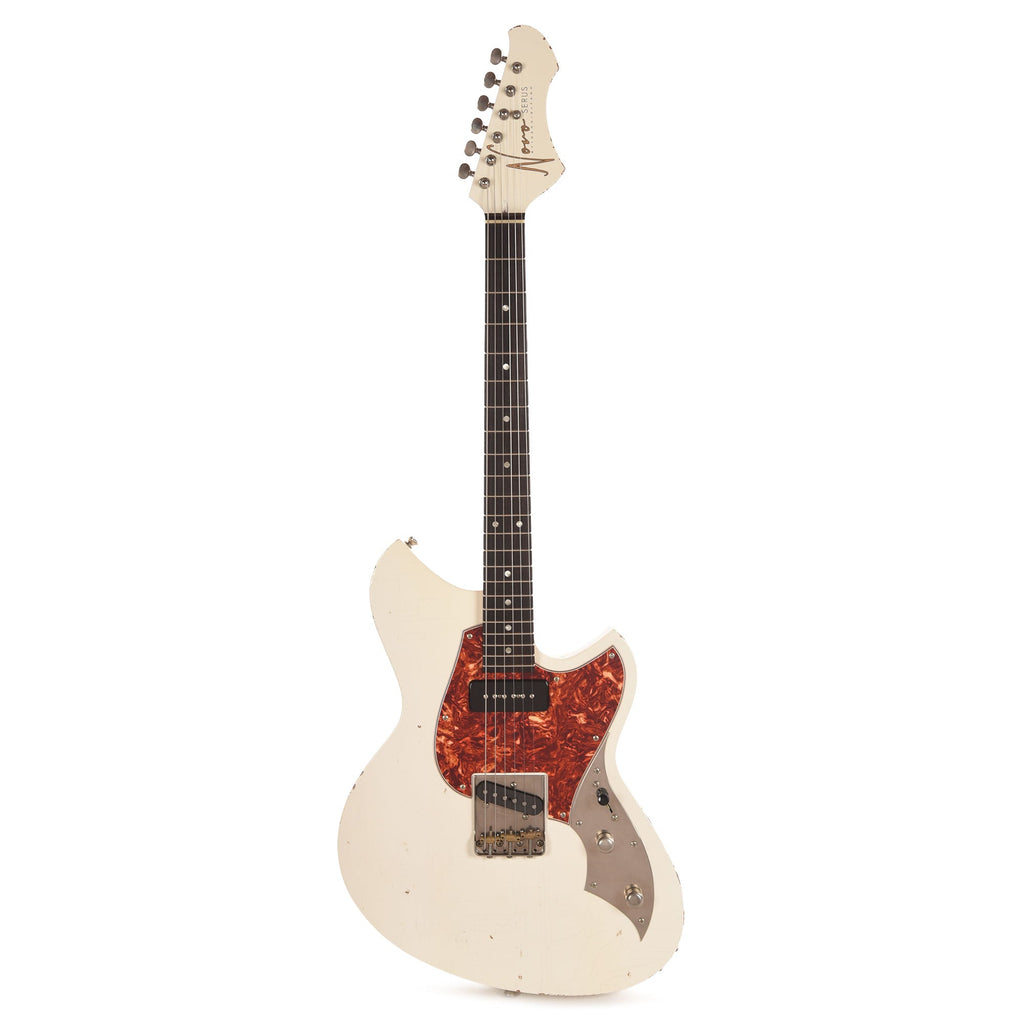 Novo Dealer Limited Serus T Olympic White Light Distress w/Fralin High Output Tele Pickups - View 4 | MusicMarket