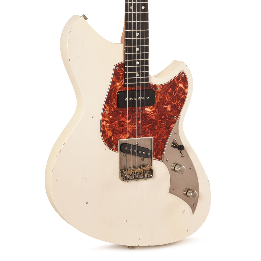 Novo Dealer Limited Serus T Olympic White Light Distress w/Fralin High Output Tele Pickups - MusicMarket