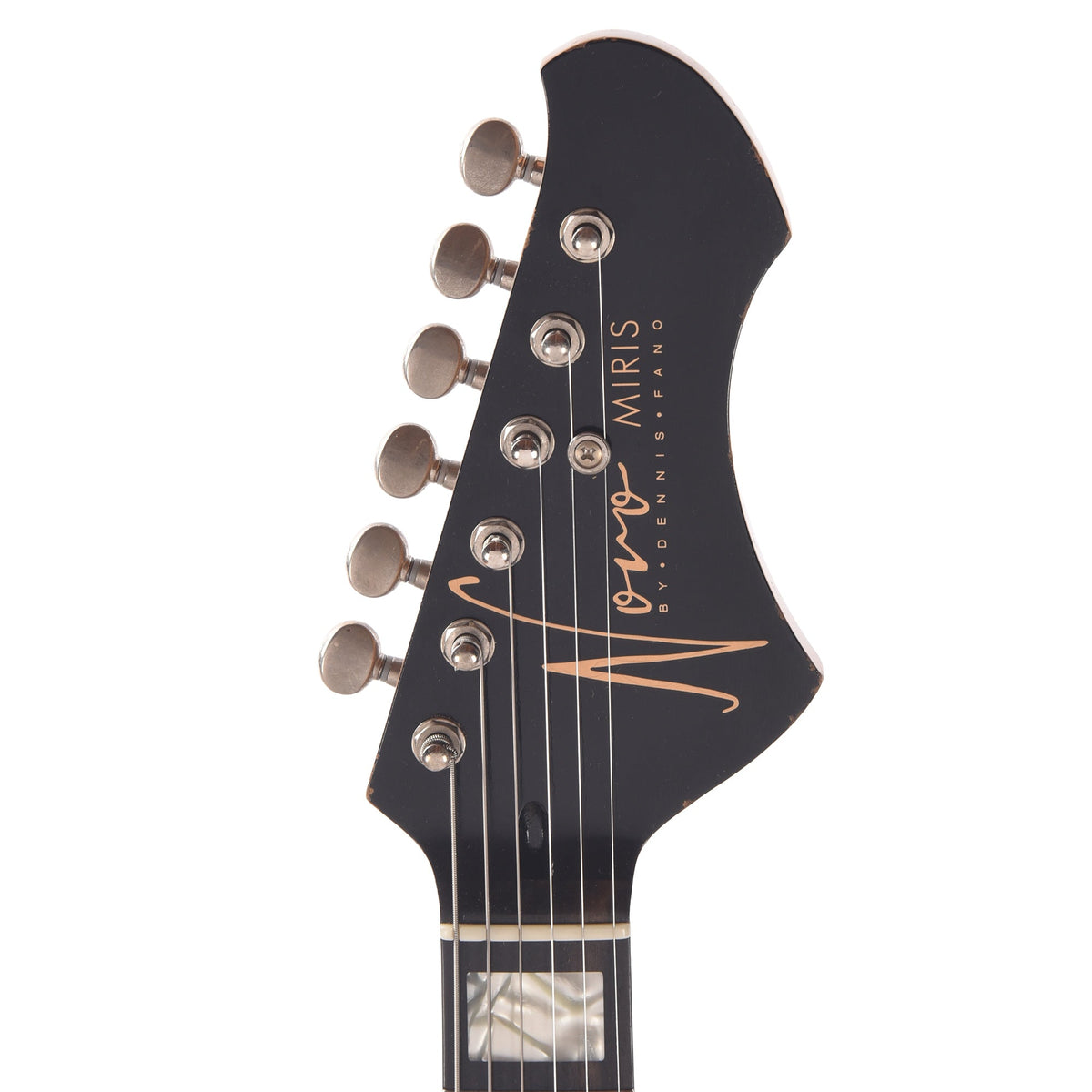Novo Miris H2 Light Distress Pelham Burst w/Fralin Pure PAFs & Matching Headstock - View 6 | MusicMarket