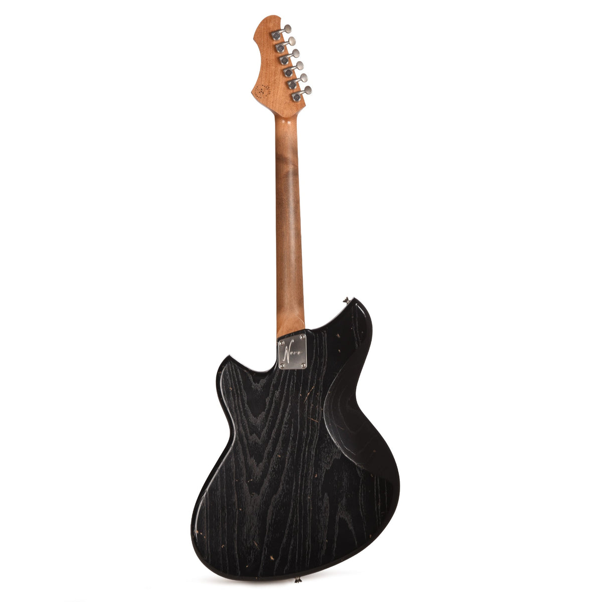 Novo Miris J Light Distress Bull Black w/Fralin P-90s - View 5 | MusicMarket