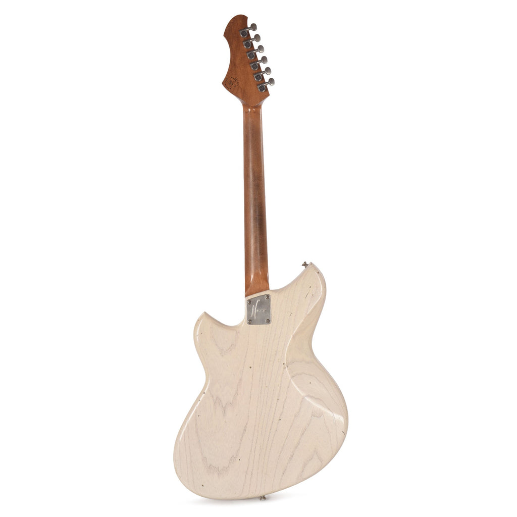 Novo Miris J Mary Kaye White Light Distress w/Fralin P-90 Pickups - View 5 | MusicMarket