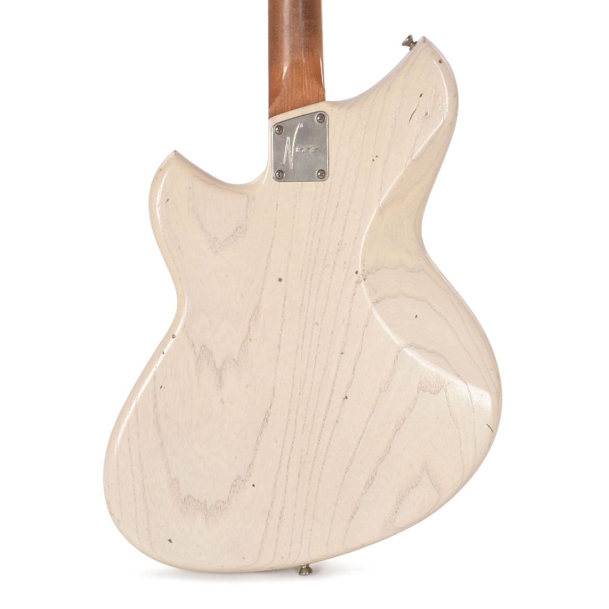 Novo Miris J Mary Kaye White Light Distress w/Fralin P-90 Pickups - View 3 | MusicMarket