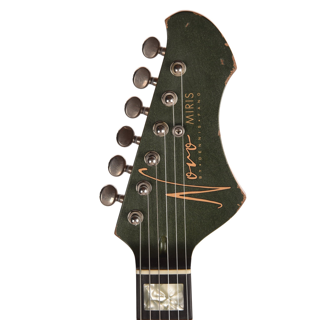 Novo Miris JHH Light Distress Cadillac Green w/Fralin Pure PAF Humbuckers - View 6 | MusicMarket
