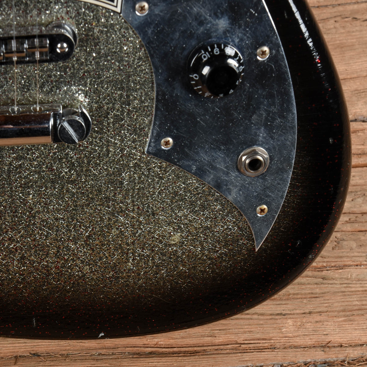 Novo Serus H2 Silver Sparkle over Bull Black - View 11 | MusicMarket