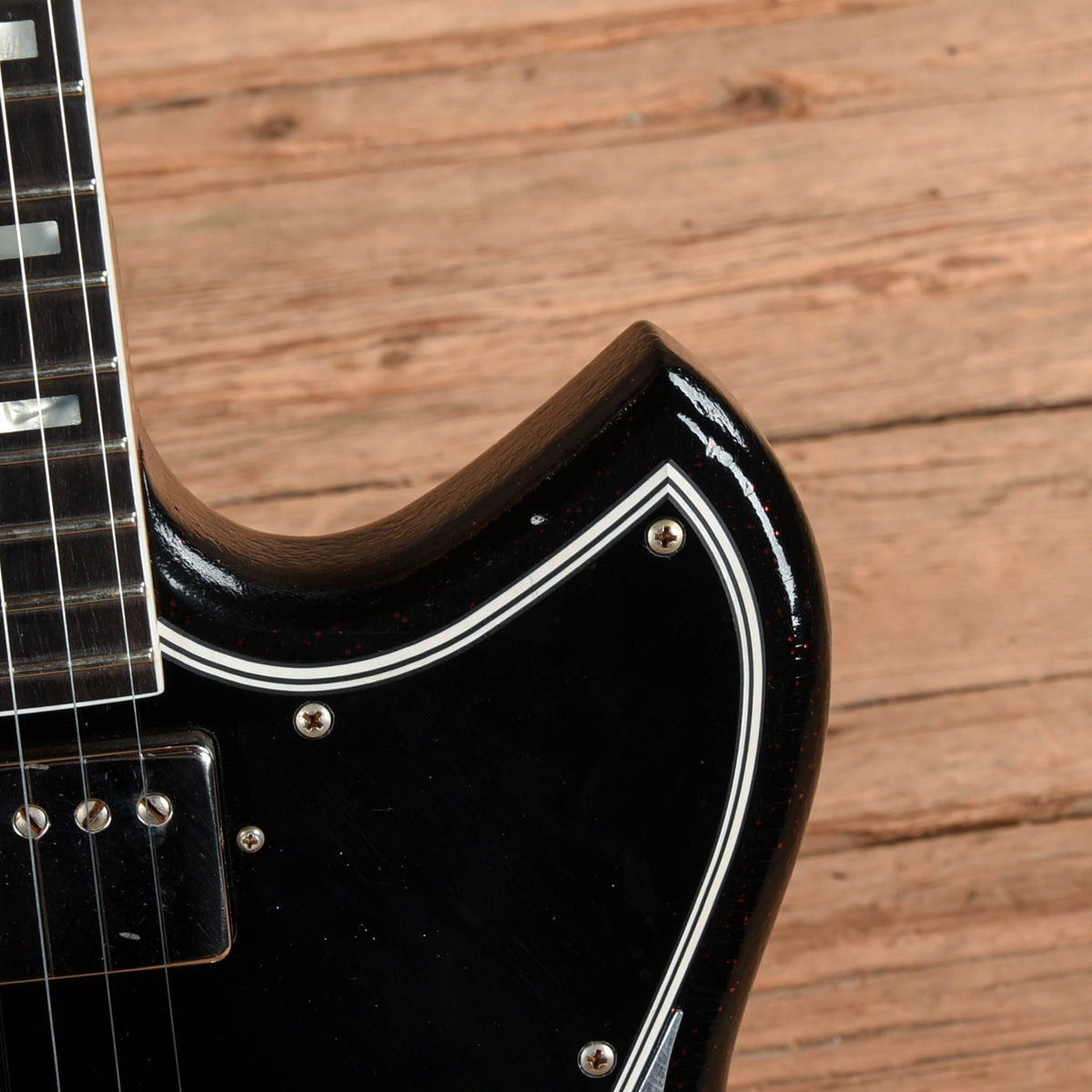 Novo Serus H2 Silver Sparkle over Bull Black - View 9 | MusicMarket