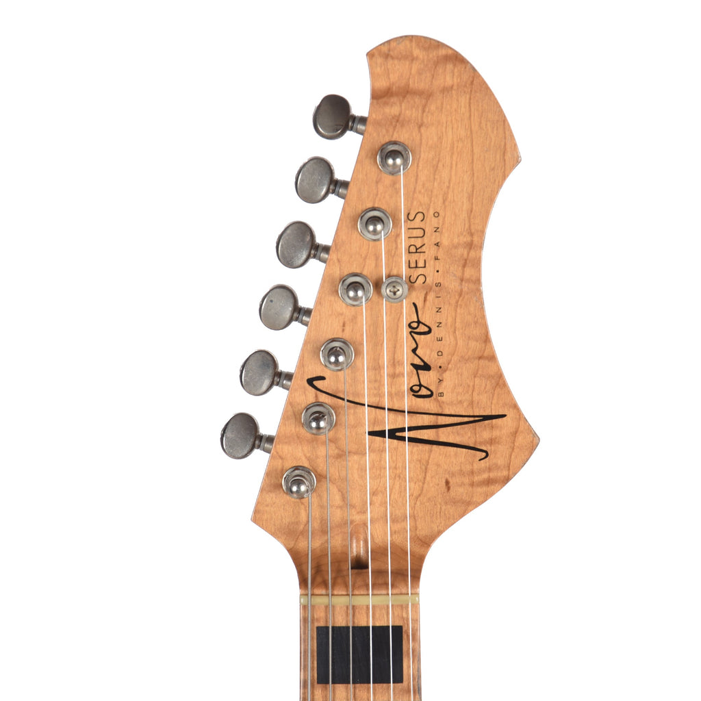 Novo Serus J 2-Tone Burst Light Distress w/Black Block Inlays & Fralin P-90 Pickups - View 6 | MusicMarket