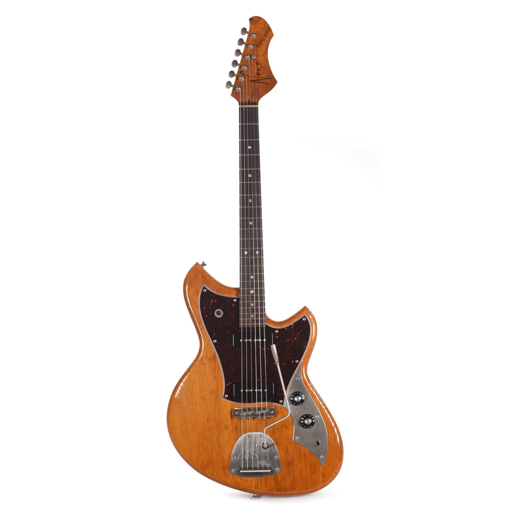 Novo Serus J Amber Light Distress w/Fralin P-90 Pickups - View 4 | MusicMarket