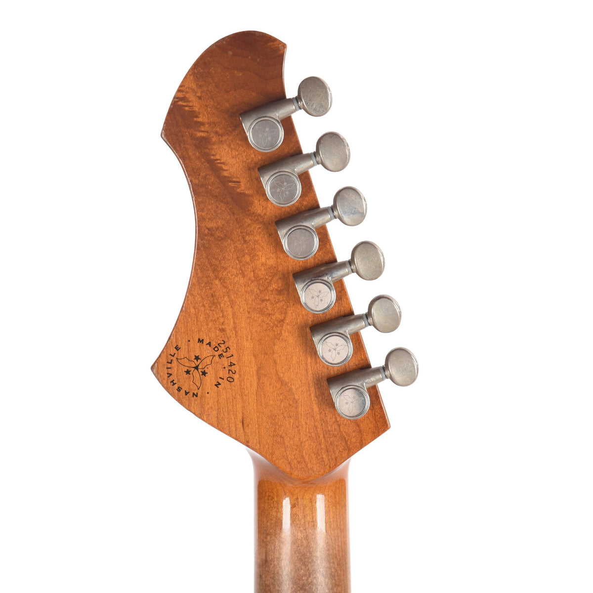 Novo Serus J Amber Light Distress w/Fralin P-90 Pickups - View 7 | MusicMarket