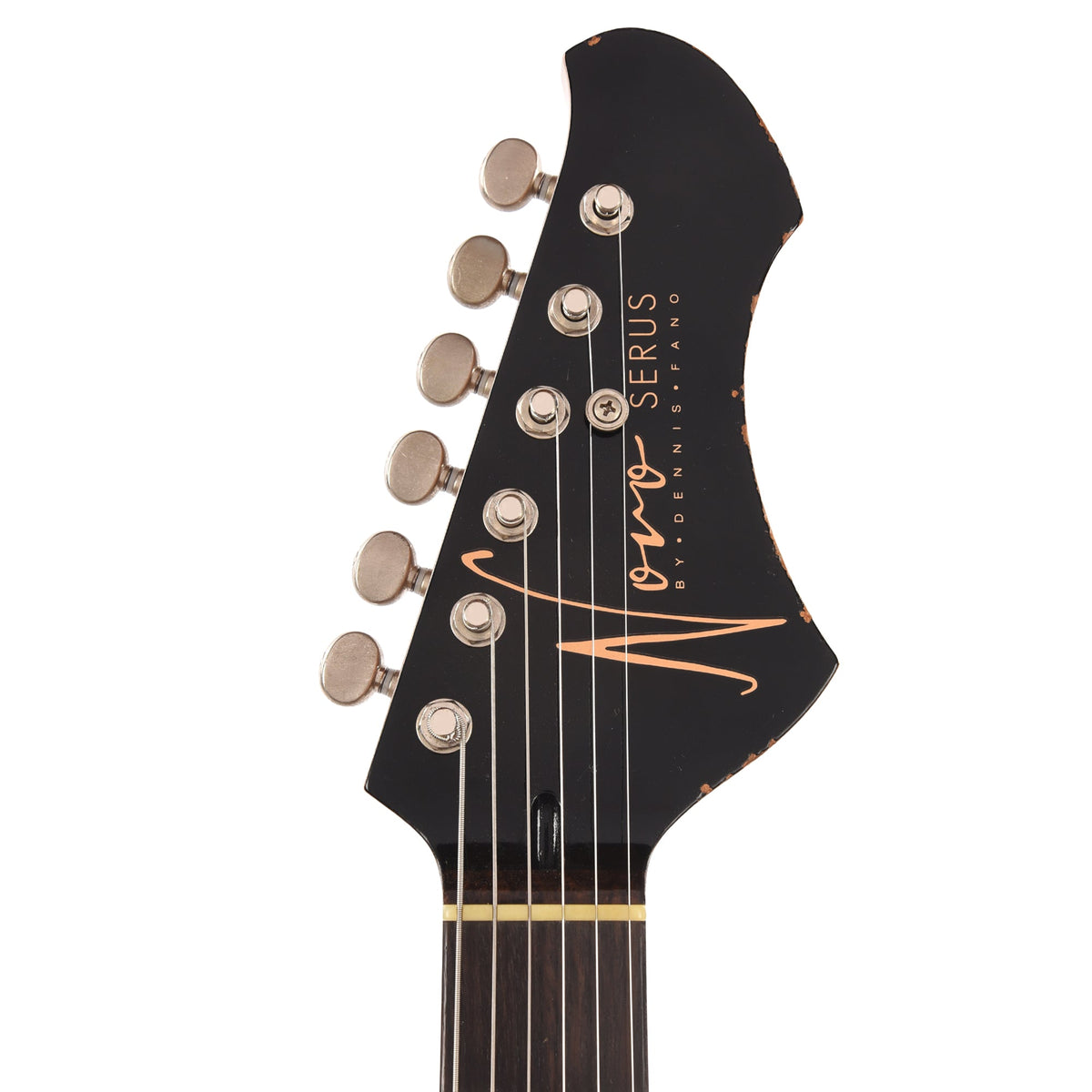 Novo Serus J Bull Black Light Distress w/Fralin P-90 Pickups - View 6 | MusicMarket