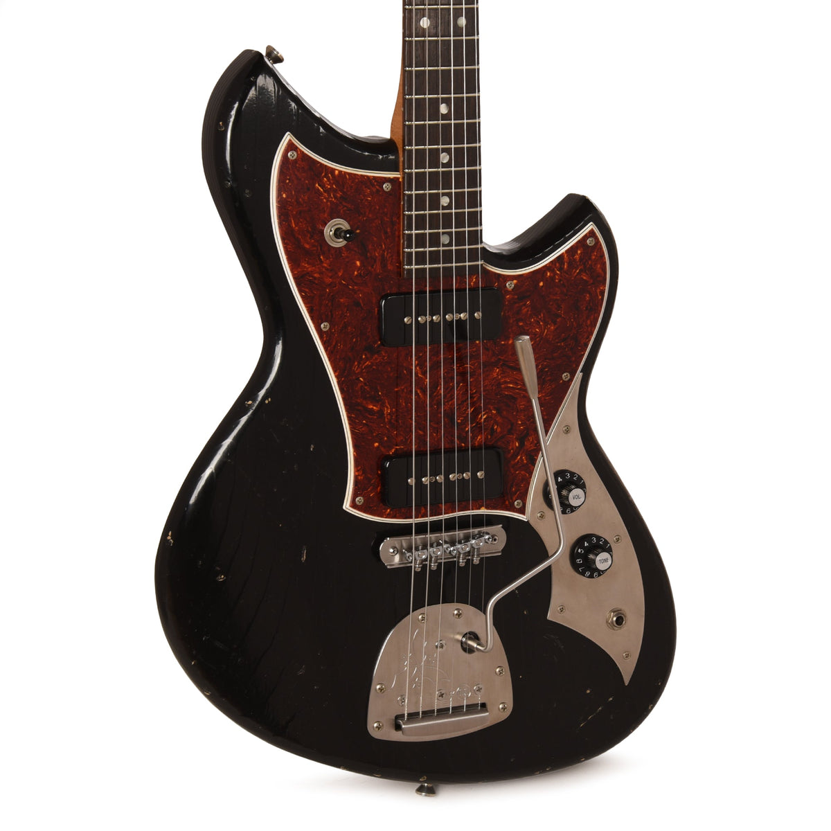 Novo Serus J Bull Black Light Distress w/Fralin P-90 Pickups - MusicMarket