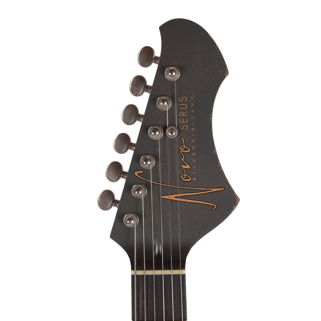 Novo Serus J Charcoal Frost Light Distress w/Fralin P-90 Pickups - View 6 | MusicMarket