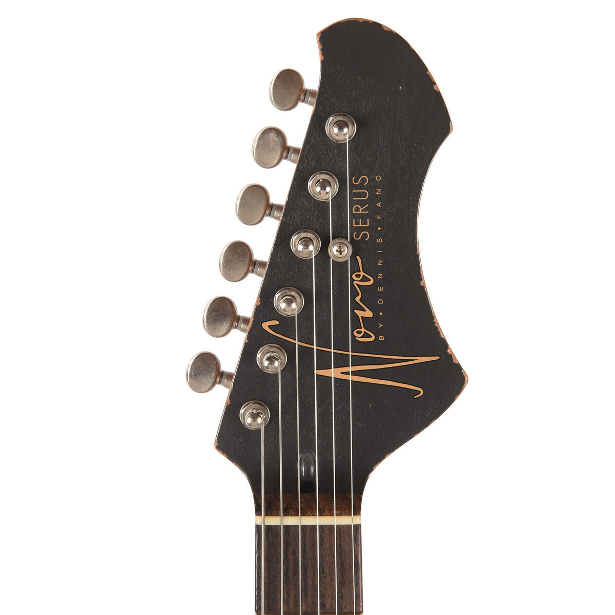 Novo Serus J Charcoal Frost Light Distress w/Fralin P-90 Pickups - View 6 | MusicMarket