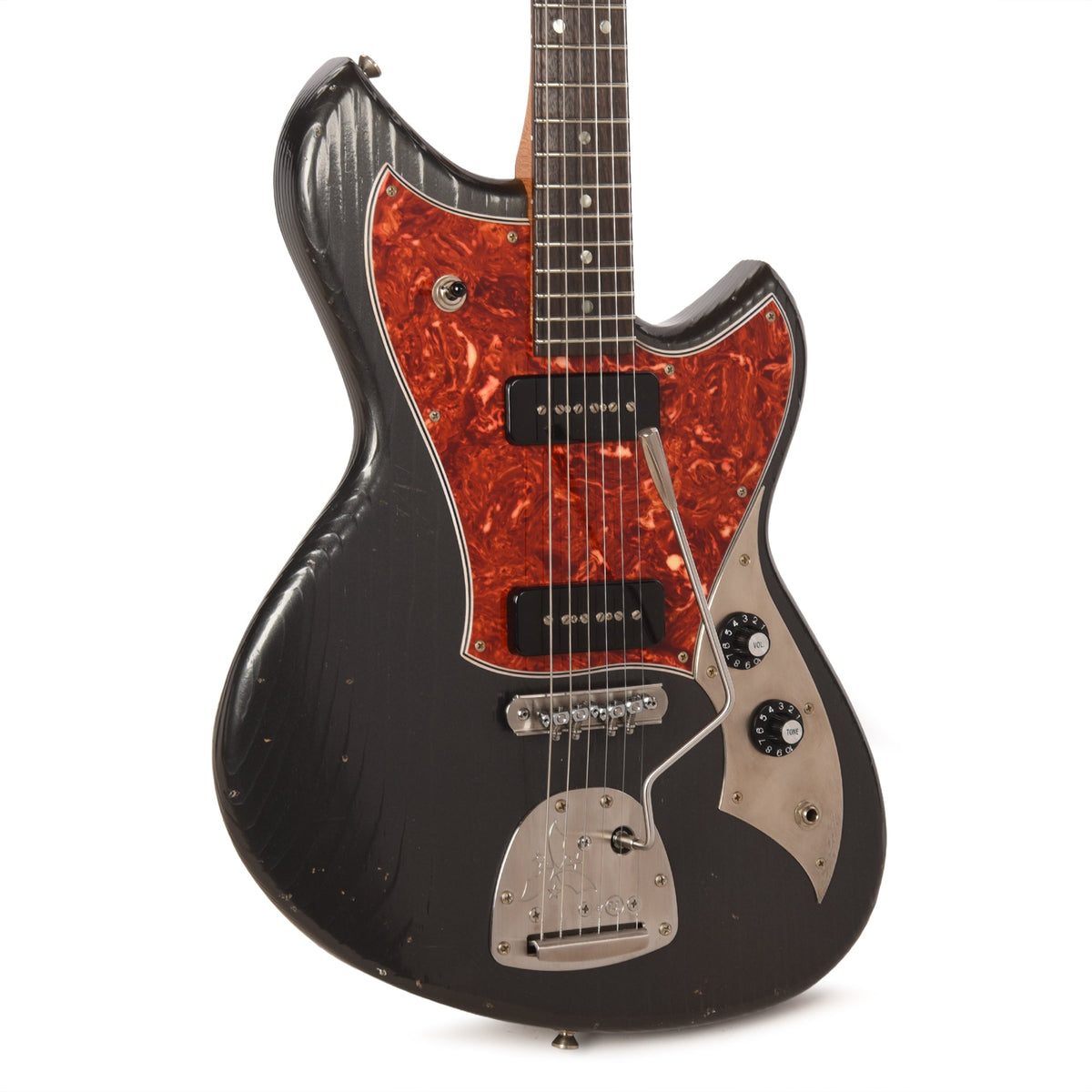 Novo Serus J Charcoal Frost Light Distress w/Fralin P-90 Pickups - MusicMarket