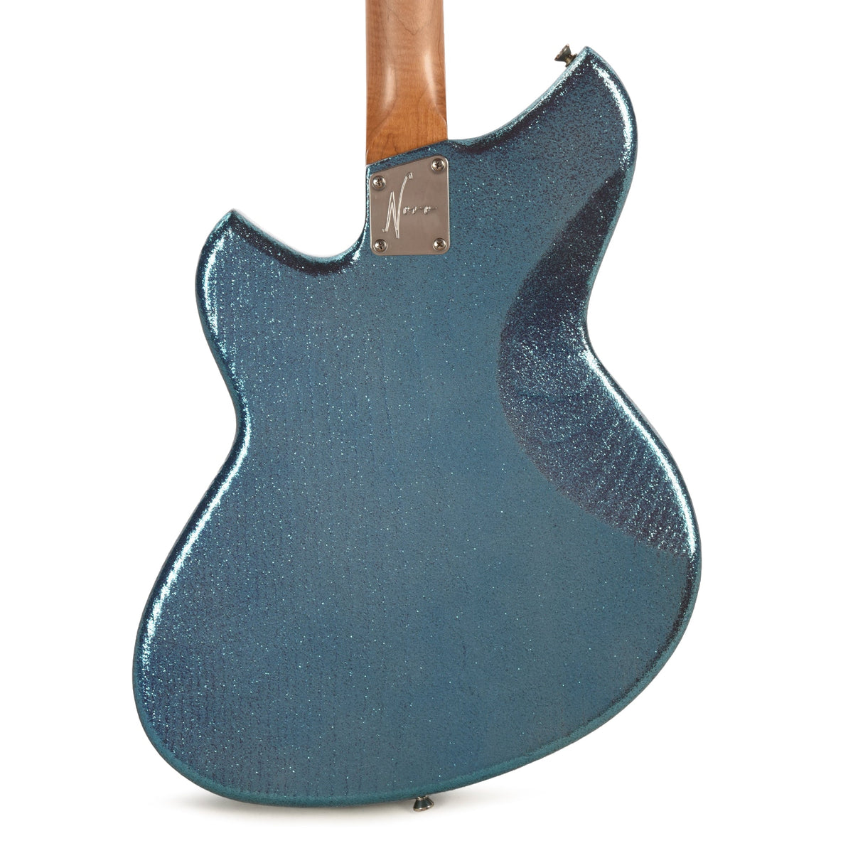 Novo Serus J Custom Lake Placid Blue Sparkle Extra Light Distress w/Lollar Gold Foils - View 3 | MusicMarket