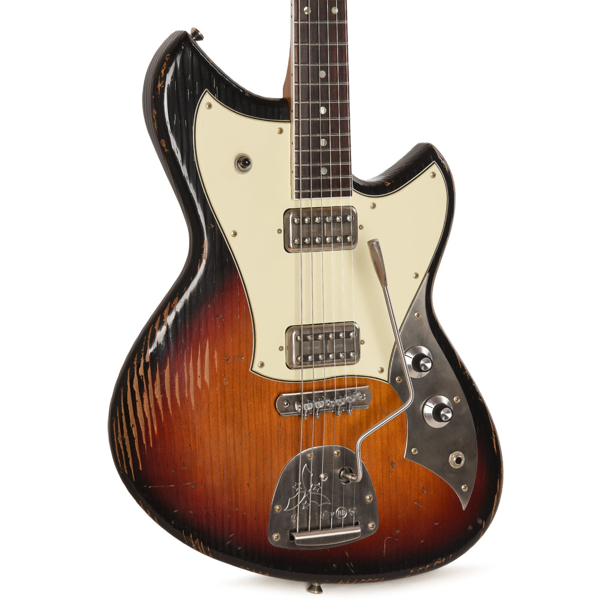 Novo Serus J HH Medium Distress 3-Tone Burst w/Lollar Lollartron Pickups - MusicMarket