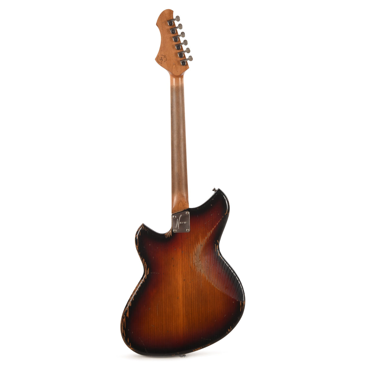 Novo Serus J HH Medium Distress 3-Tone Burst w/Lollar Lollartron Pickups - View 5 | MusicMarket