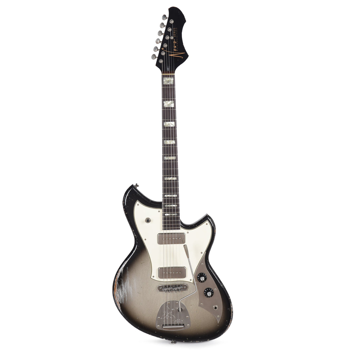Novo Serus J Inca Burst Medium Distress w/Fralin P-90 Pickups - View 4 | MusicMarket