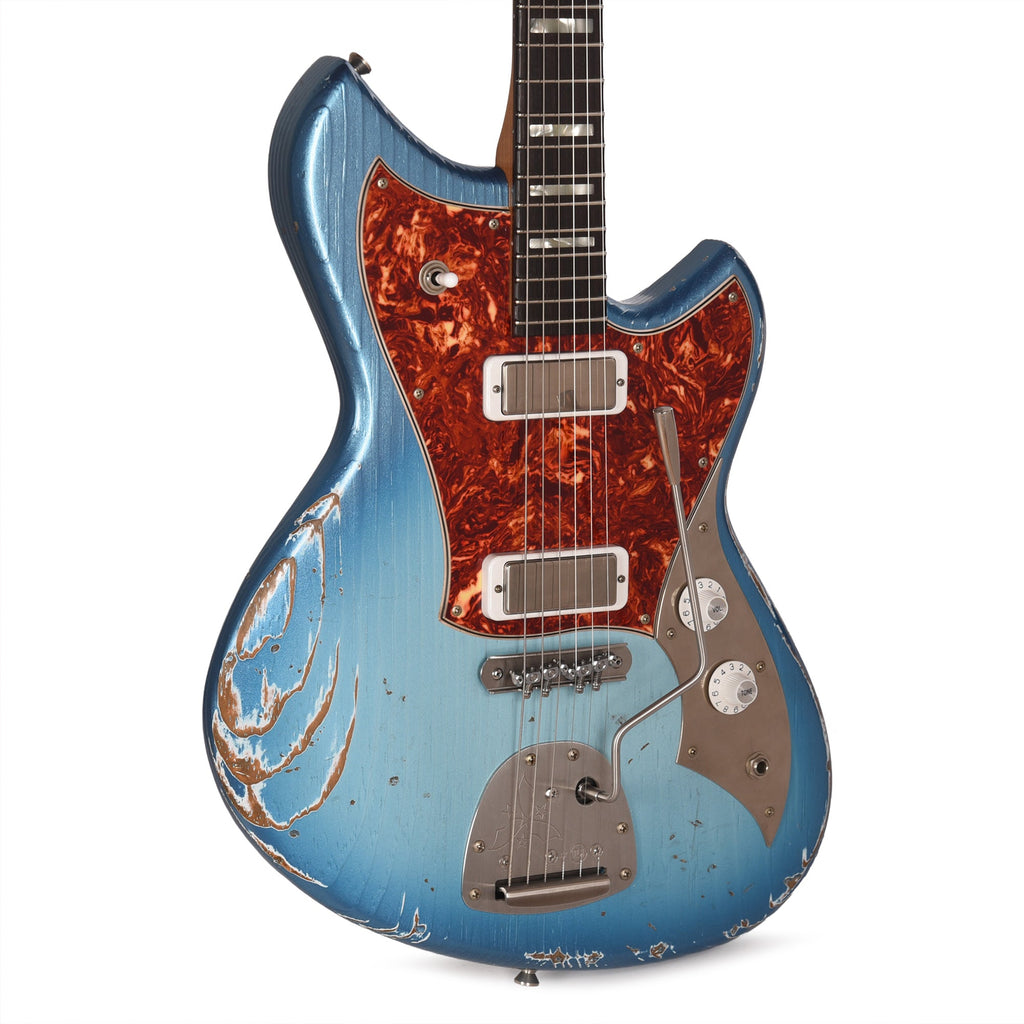 Novo Serus J Lake Sonic Burst Medium Distress w/ Lollar Firebird Pickups - MusicMarket