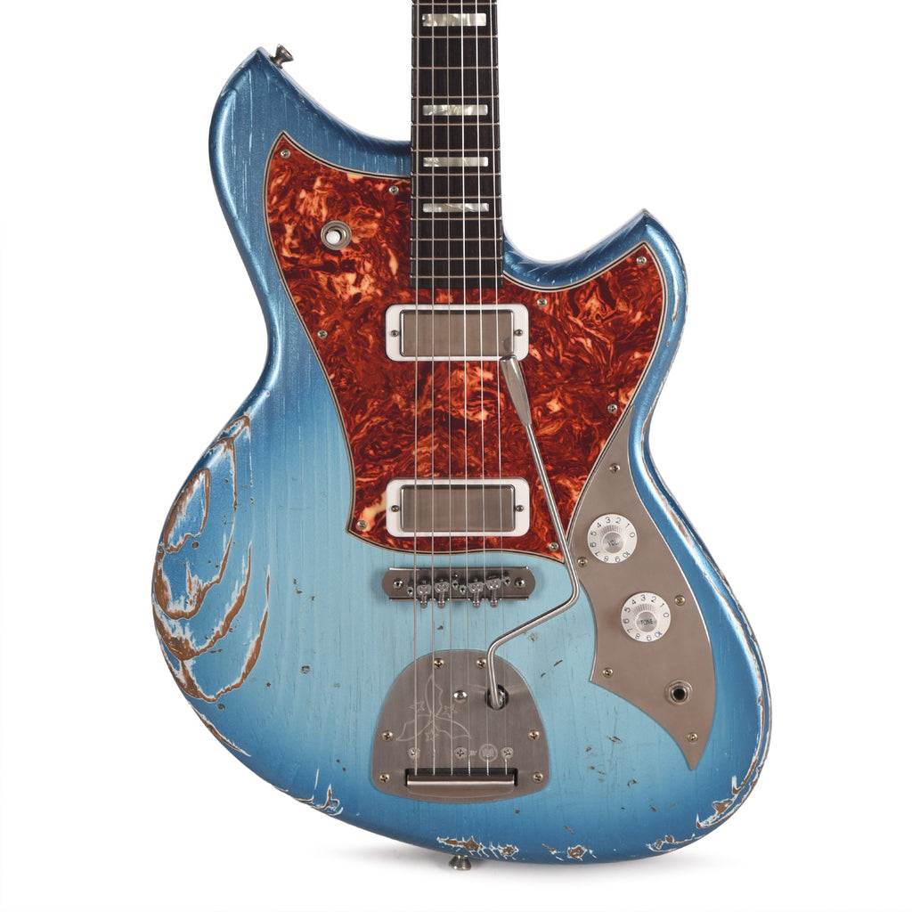 Novo Serus J Lake Sonic Burst Medium Distress w/ Lollar Firebird Pickups - View 2 | MusicMarket