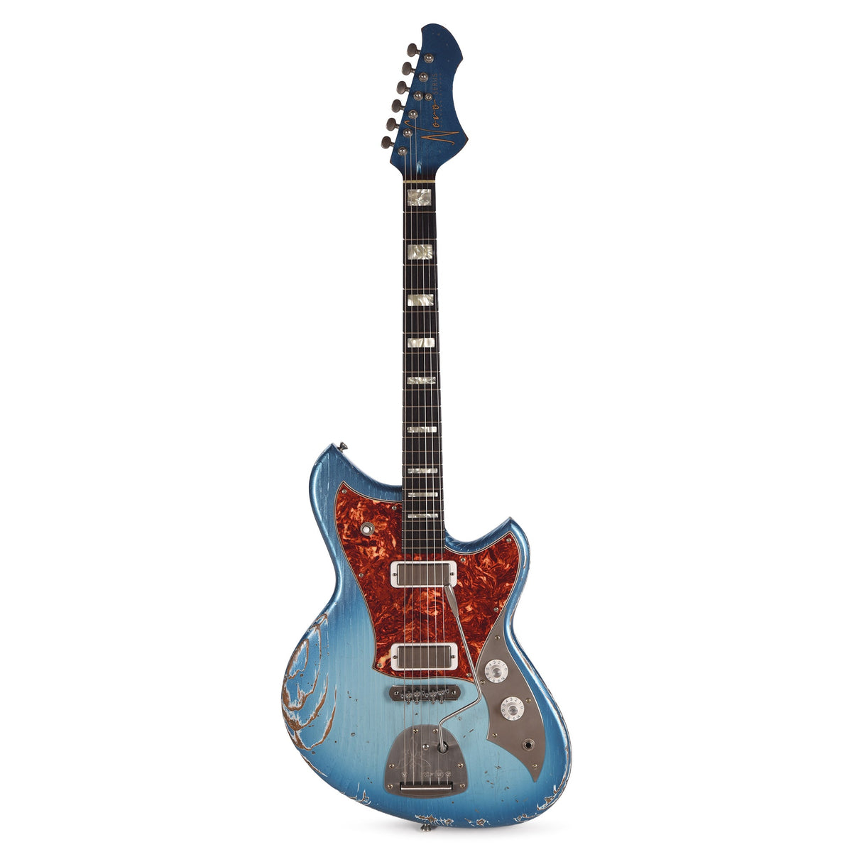 Novo Serus J Lake Sonic Burst Medium Distress w/ Lollar Firebird Pickups - View 4 | MusicMarket