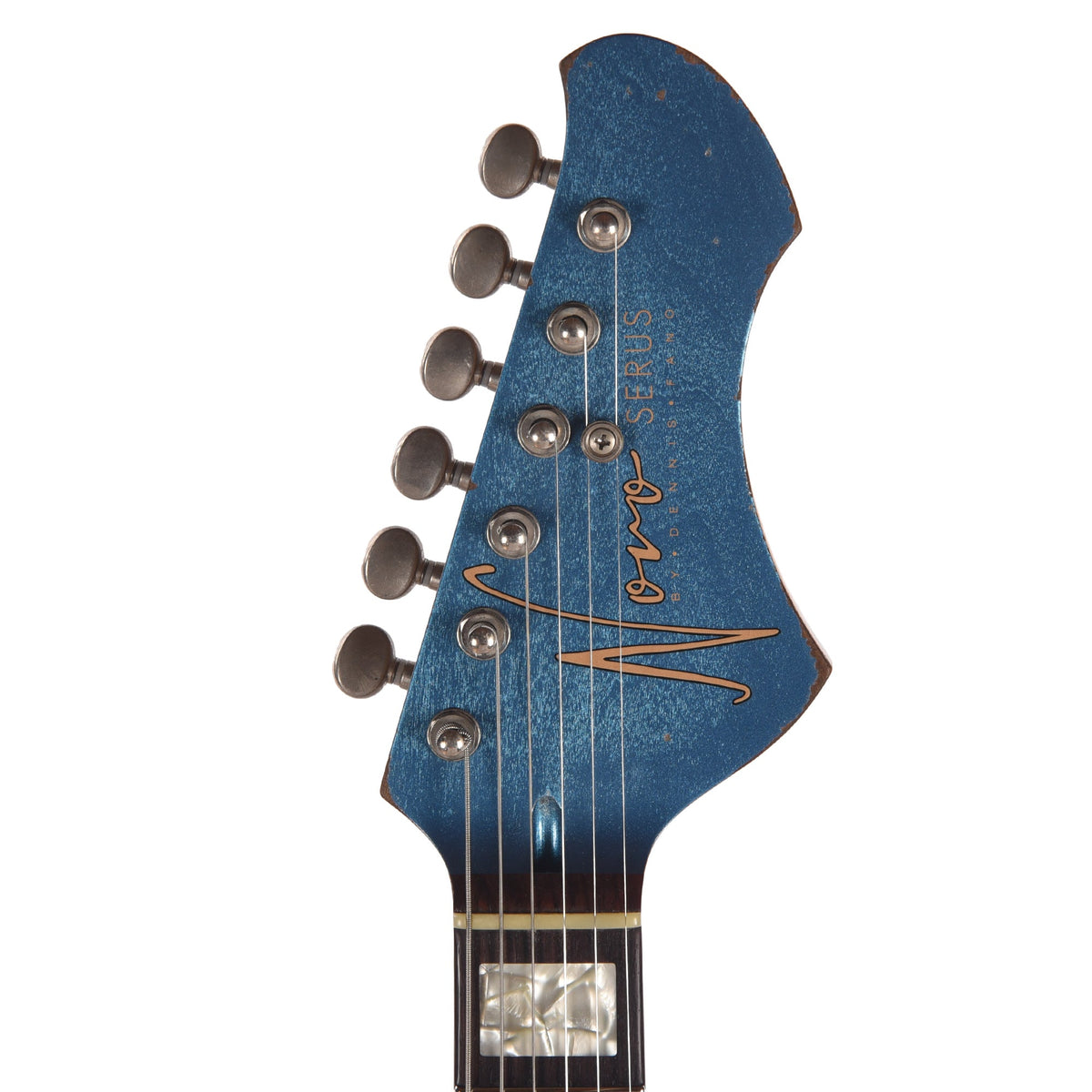 Novo Serus J Lake Sonic Burst Medium Distress w/ Lollar Firebird Pickups - View 6 | MusicMarket