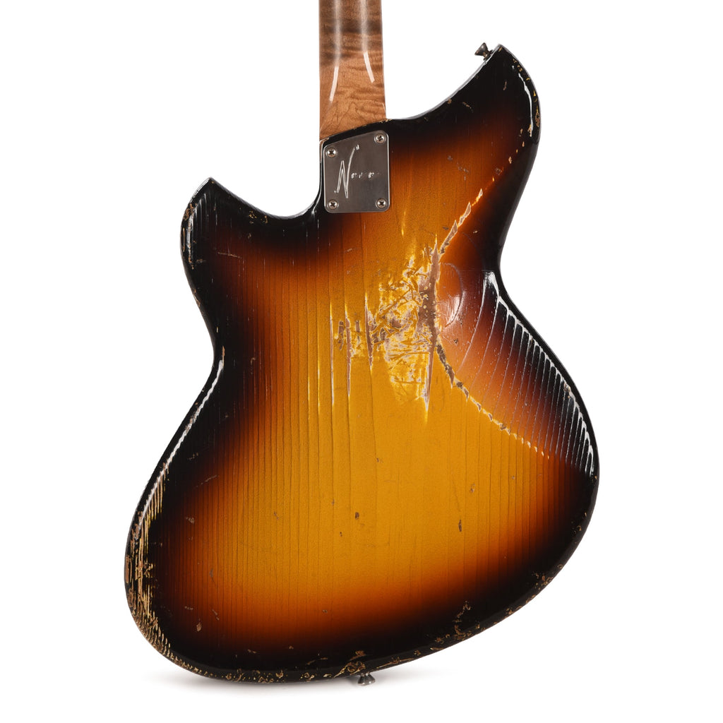 Novo Serus J Medium Distress TV Burst w/Lollar Gold Foils - View 3 | MusicMarket