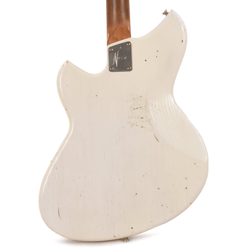 Novo Serus J Olympic White Light Distress w/Fralin P-90 Pickups - View 3 | MusicMarket