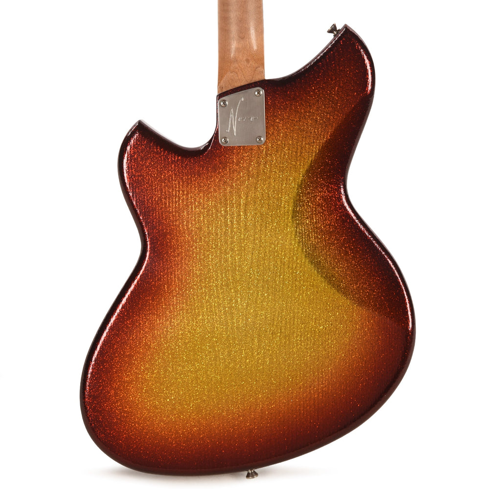 Novo Serus J Sienna Burst Sparkle Extra Light Distress w/Fralin P90s - View 3 | MusicMarket