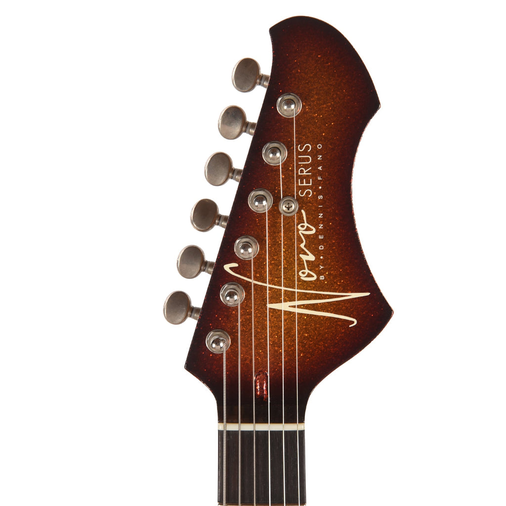 Novo Serus J Sienna Burst Sparkle Extra Light Distress w/Fralin P90s - View 6 | MusicMarket