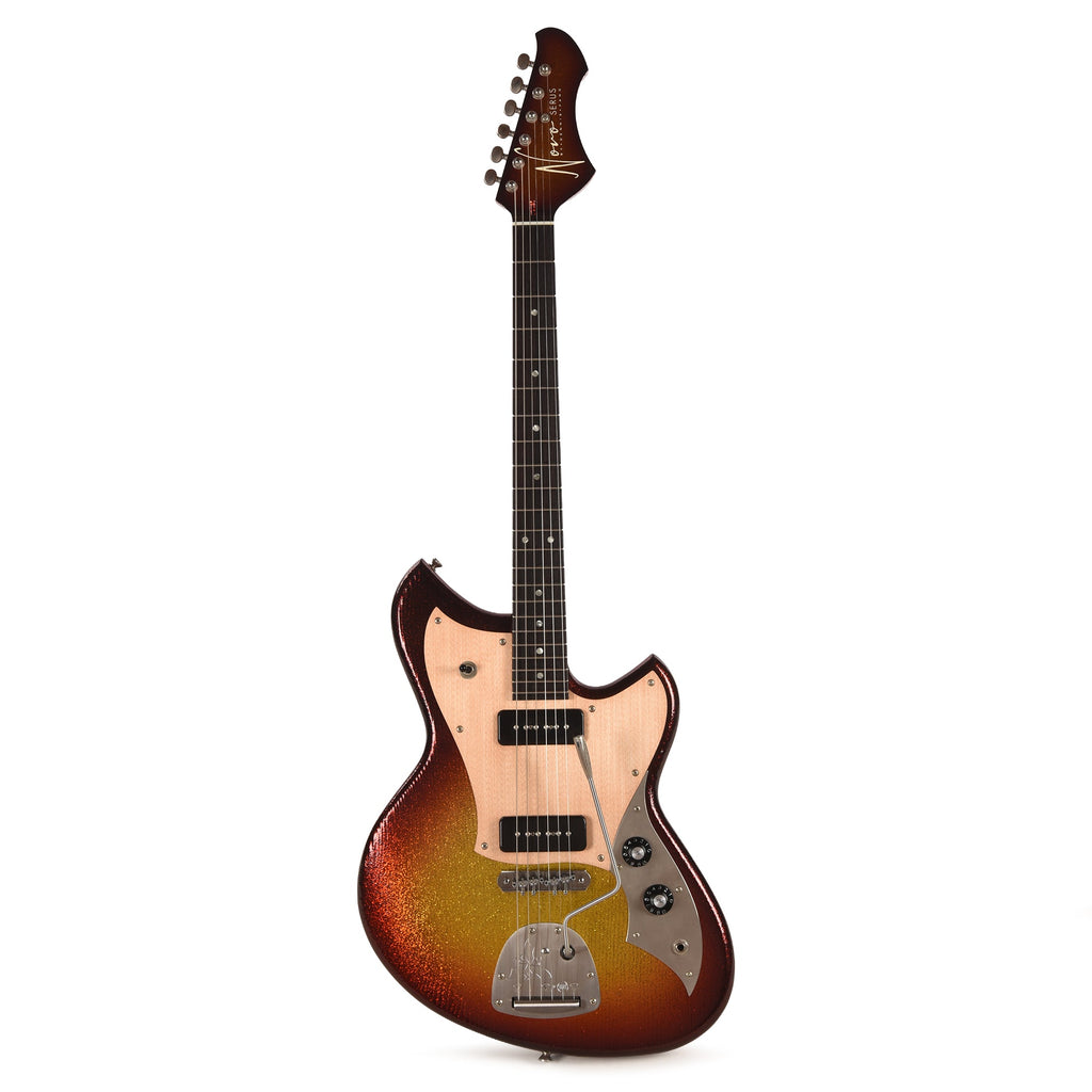 Novo Serus J Sienna Burst Sparkle Extra Light Distress w/Fralin P90s - View 4 | MusicMarket