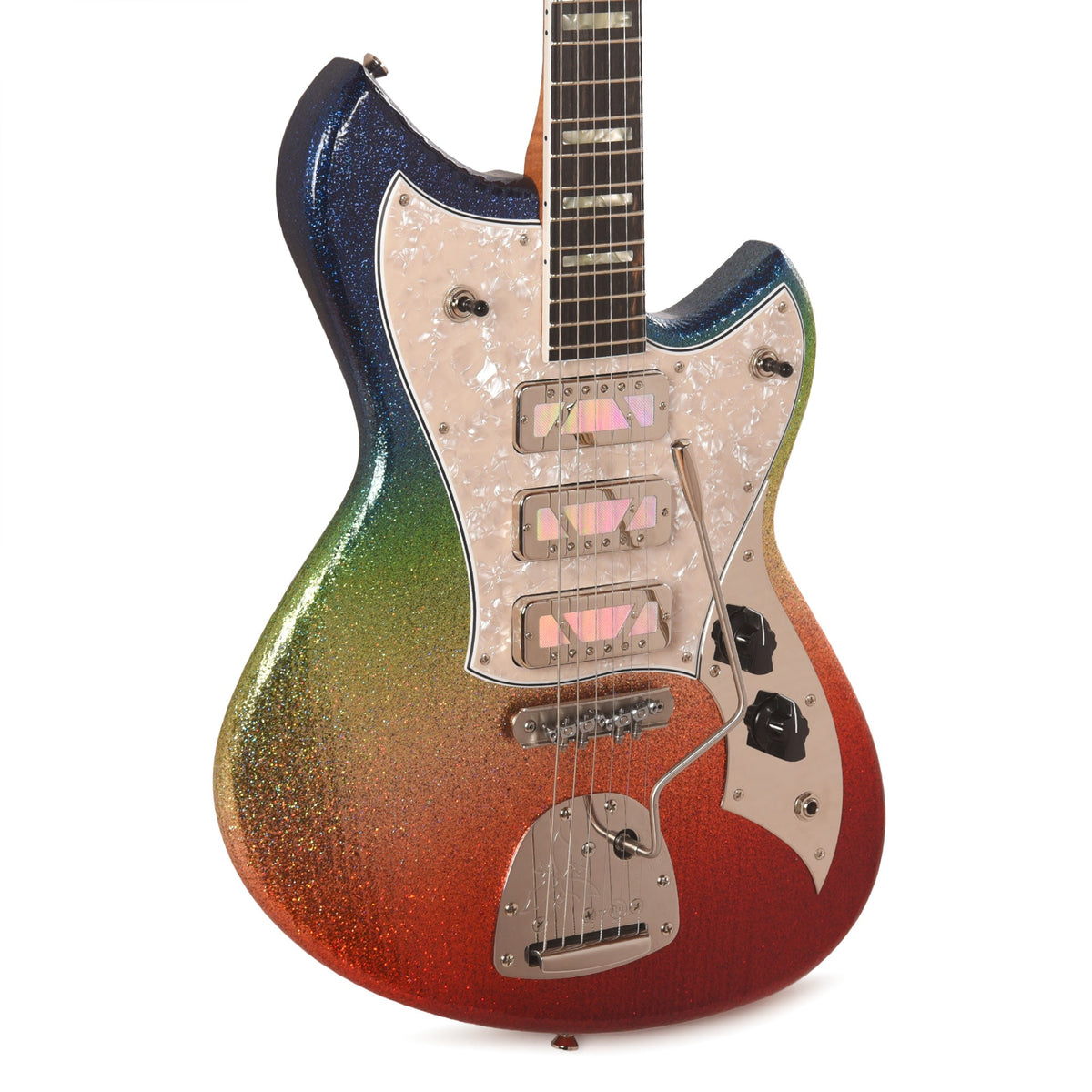 Novo Signature Serus J Dark Side Sparkle Extra Light Distress w/Lollar Technicolor Foil Pickups - MusicMarket