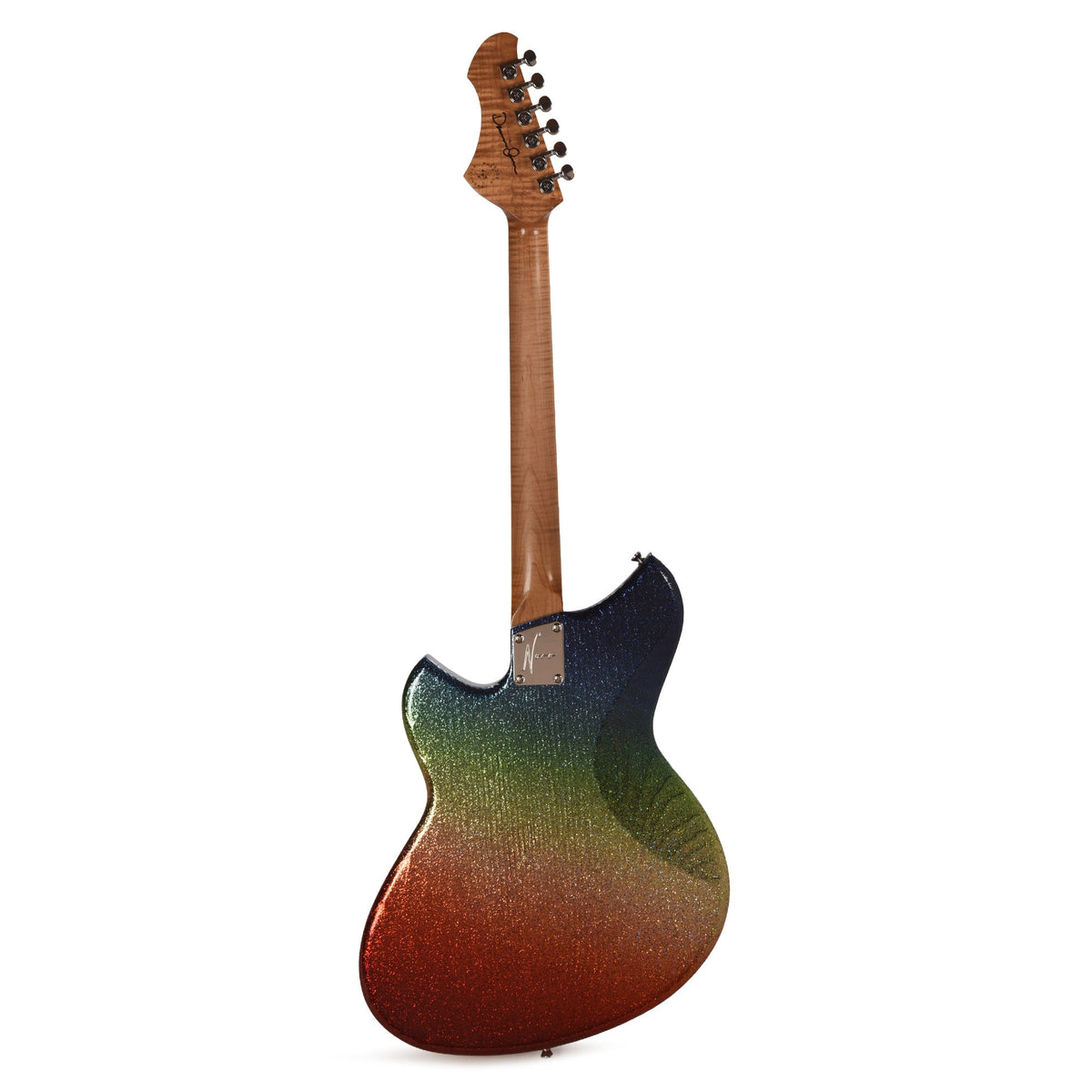 Novo Signature Serus J Dark Side Sparkle Extra Light Distress w/Lollar Technicolor Foil Pickups - View 5 | MusicMarket