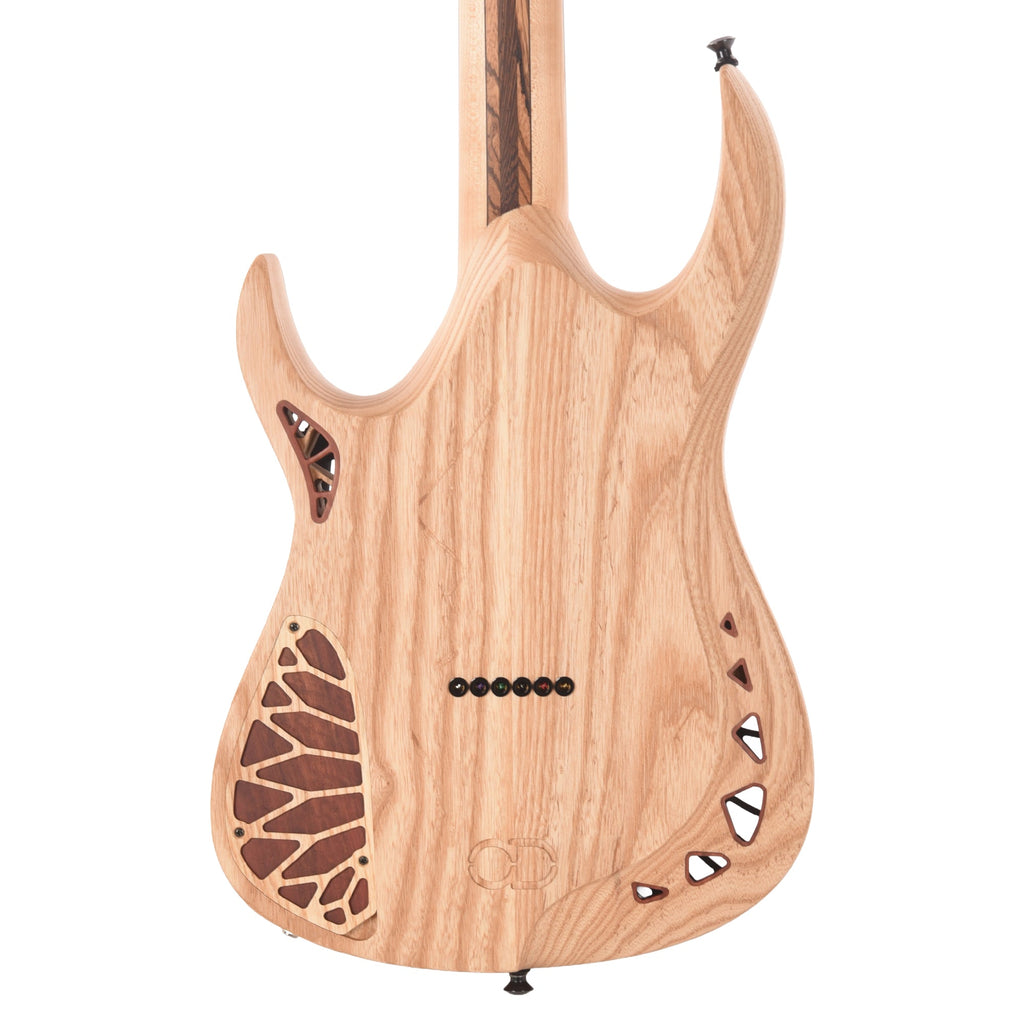 OD Guitars Bia Eucalyptus/Swamp Ash Natural HSS w/ Bare Knuckle Pickups - View 4 | MusicMarket