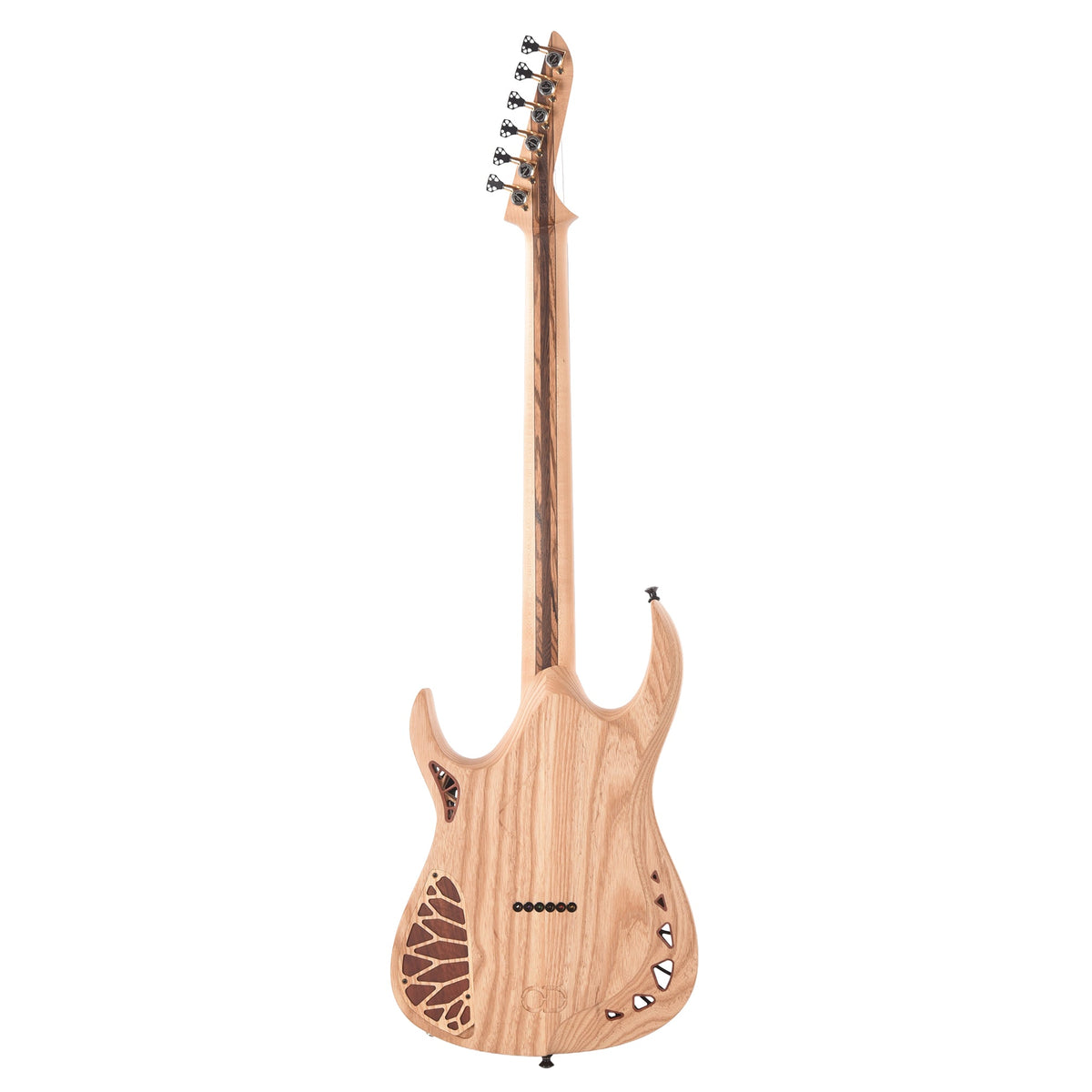 OD Guitars Bia Eucalyptus/Swamp Ash Natural HSS w/ Bare Knuckle Pickups - View 6 | MusicMarket