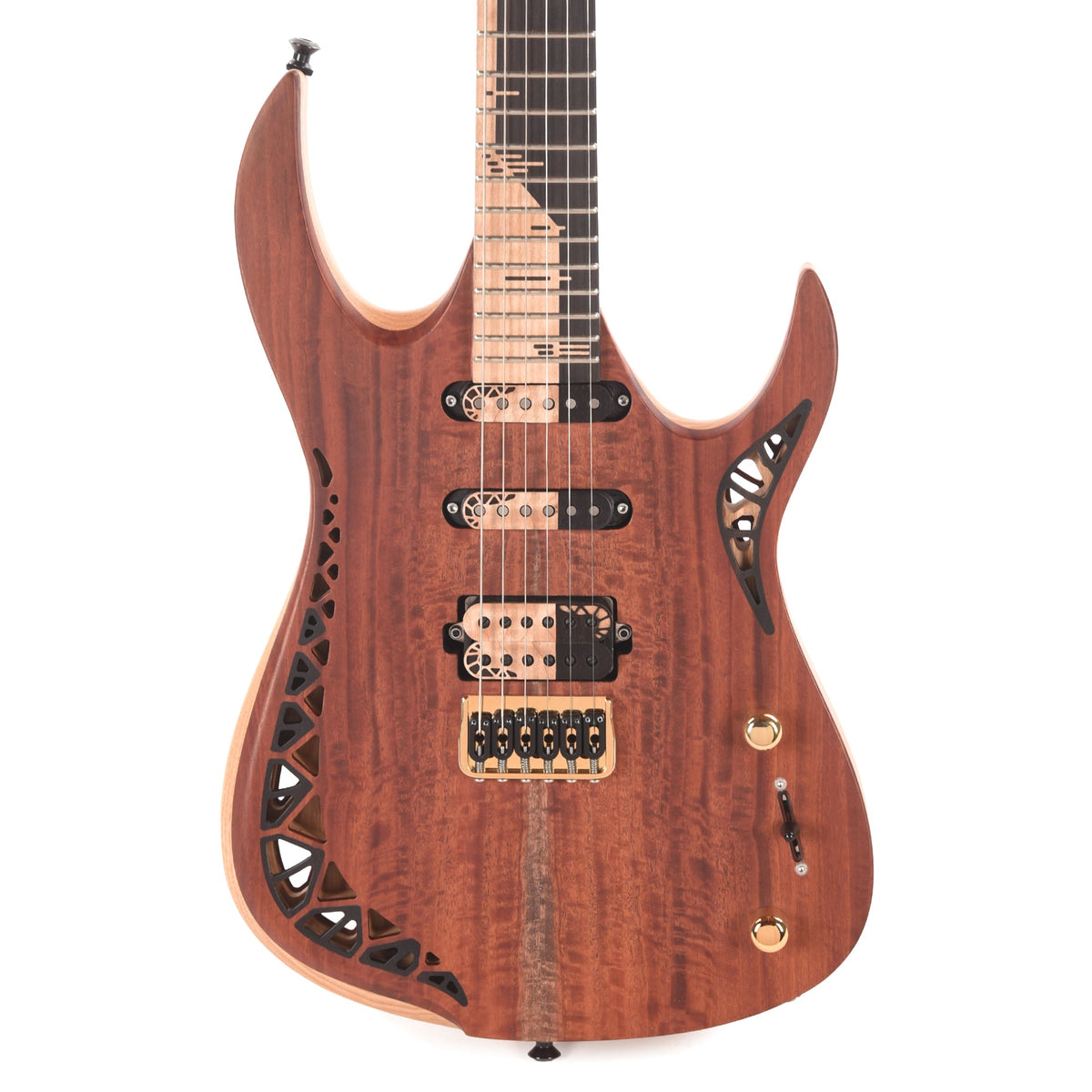 OD Guitars Bia Eucalyptus/Swamp Ash Natural HSS w/ Bare Knuckle Pickups - View 2 | MusicMarket